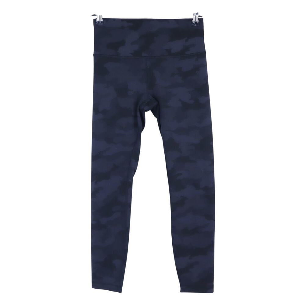 Lululemon Wunder Train Leggings Incognito Camo Multi Grey Yoga Active Women's 8